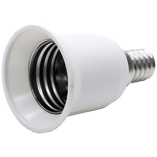 Suporte Adaptador Lampada E14 -> E27 