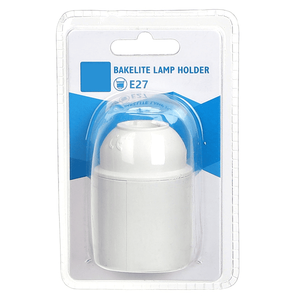 Suporte de Lampada E27 (Branco) 3