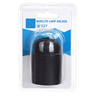 Suporte de Lampada E27 (Preto) 3