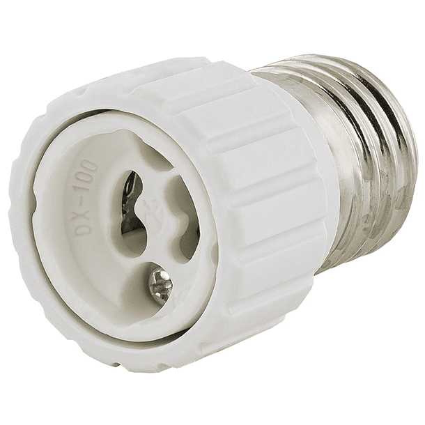 Suporte Adaptador Lampada E27 -> GU10 