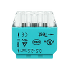 Pack 100x Ligadores Rápidos p/ 3 Fios (Ø 0,75 ~ 2,5mm²) - ORNO 3