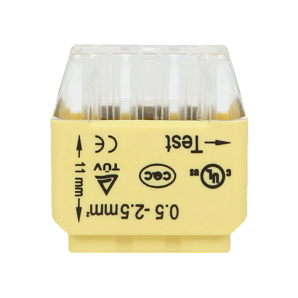 Pack 50x Ligadores Rápidos p/ 6 Fios (Ø 0,75 ~ 2,5mm²) - ORNO 3