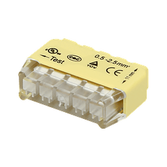 Pack 50x Ligadores Rápidos p/ 5 Fios (Ø 0,75 ~ 2,5mm²) - ORNO
