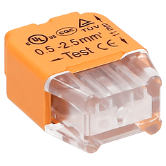 Pack 10x Ligadores Rápidos p/ 2 Fios (Ø 0,75 ~ 2,5mm²) - ORNO
