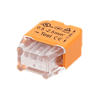 Pack 10x Ligadores Rápidos p/ 2 Fios (Ø 0,75 ~ 2,5mm²) - ORNO 2