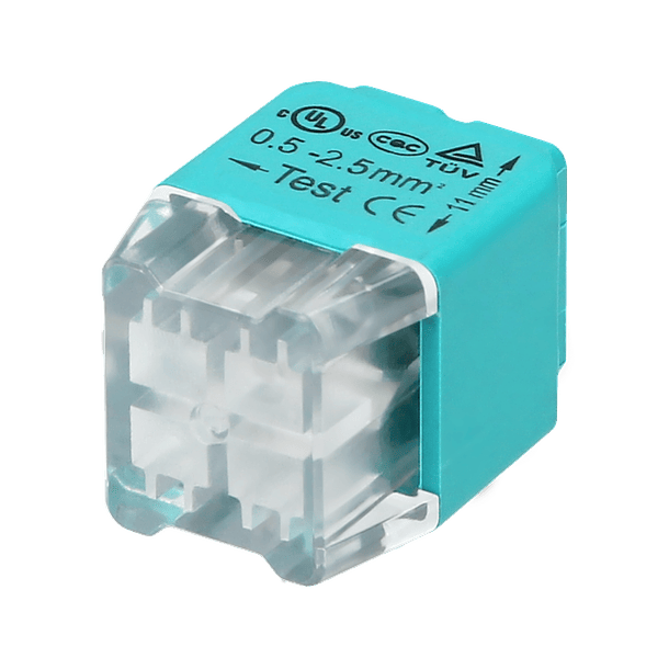 Pack 10x Ligadores Rápidos p/ 4 Fios (Ø 0,75 ~ 2,5mm²) - ORNO 2