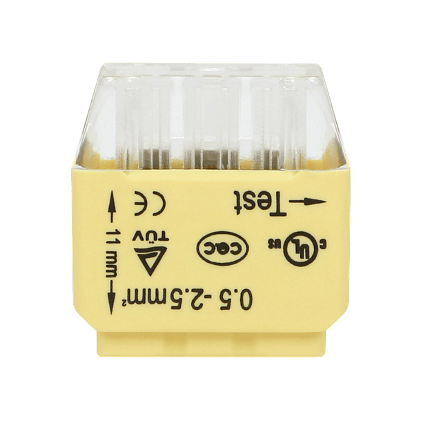 Pack 10x Ligadores Rápidos p/ 6 Fios (Ø 0,75 ~ 2,5mm²) - ORNO 3