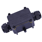 Ligador Estanque c/ Caixa (3 Pinos) 2 Vias 1.0~2.5mm2 IP68 p/ Instalações Eléctricas Exteriores 1