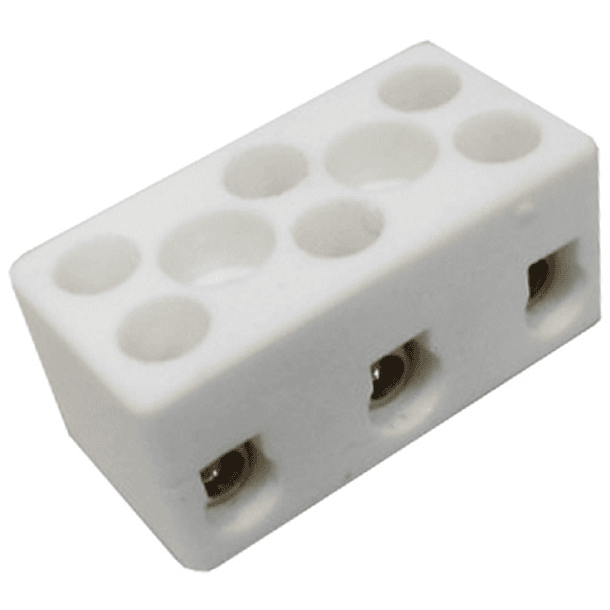 Ligador Cerâmico 3 Ligações (2,5mm²) 