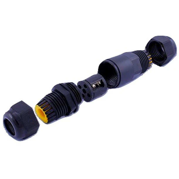 Ligador Estanque (3 Pinos) 100mm 1.0~2.5mm2 IP68 p/ Instalações Eléctricas Exteriores 2