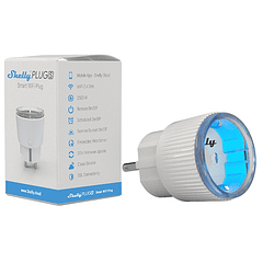 Tomada Inteligente Wi-Fi c/ Medidor de Consumo 220V (12A 2500W) - Shelly Plug S
