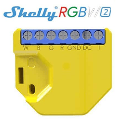 Módulo Controlador Inteligente Wi-FI p/ Fitas LED RGBW - Shelly RGBW2