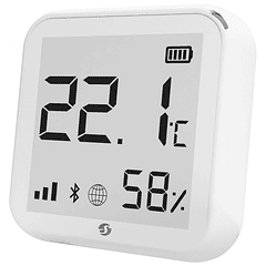 Monitorizador Ambiental de Temperatura e Humidade c/ Display E-ink - Shelly Plus H&T