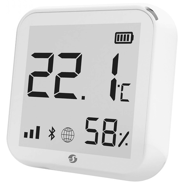 Monitorizador Ambiental de Temperatura e Humidade c/ Display E-ink - Shelly Plus H&T 