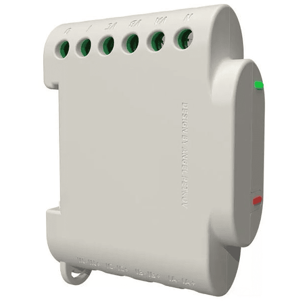Módulo Medidor de Consumo Trifásico Wi-Fi e Controlo de Contator - Shelly 3EM 2