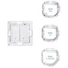 Interruptor de Parede 2 Botões p/ Módulos Shelly (Branco) - Shelly Wall Switch 2 2