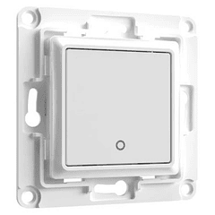 Interruptor de Parede 1 Botão p/ Módulos Shelly (Branco) - Shelly Wall Switch 1