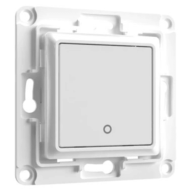 Interruptor de Parede 1 Botão p/ Módulos Shelly (Branco) - Shelly Wall Switch 1 1
