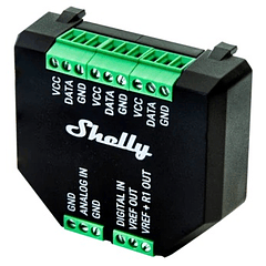 Módulo AddOn p/ Sensores de Estado e Temperatura p/ Shelly Plus - Shelly PLUS Add-on