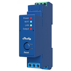 Módulo p/ Calha DIN c/ 1 Relé para Automação Wi-Fi/Bluetooth/LAN 110/240VAC 16A - Shelly PRO 1