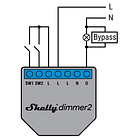 Módulo Controlador Dimmer 2 Inteligente Wi-Fi p/ Iluminação - Shelly Dimmer 2 3