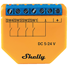 Módulo Interruptor de Ativação de Cenários p/ Automação Wi-Fi c/ 4 Entradas - Shelly Plus I4 DC 1