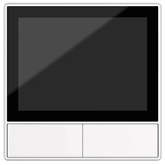 Ecrã Táctil Multifuncional HMI Inteligente Wi-Fi c/ Interruptor (2 Canais) Branco - Sonoff NSPanel