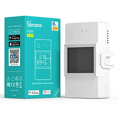 Módulo Inteligente de Temperatura e Humidade Wi-Fi c/ Display 100~240VAC 20A - Sonoff THR320D