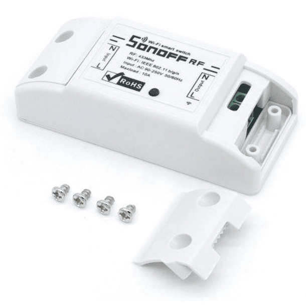 Comutador s/ Fios RF e Wi-Fi p/ Domótica Compativel Amazon Echo, Google Home - Sonoff RFR2 3