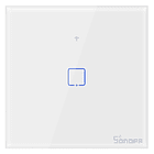 Interruptor de Parede Simples Táctil Inteligente Wi-Fi - Sonoff T1EU1C-TX 1