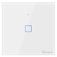 Interruptor de Parede Simples Táctil Inteligente Wi-Fi - Sonoff T1EU1C-TX