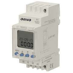 Temporizador Semanal Digital 2300W (DIN) - ORNO