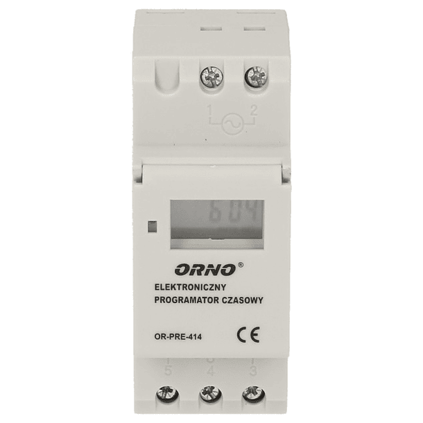 Temporizador Semanal Digital 3500W (DIN) - ORNO 2