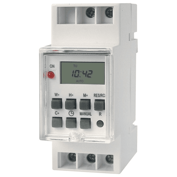 Temporizador Semanal Programável DIN (3600W) 