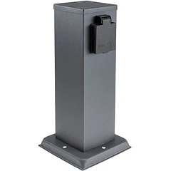 Coluna Exterior c/ 2 Tomadas Schucko 250V/16A (IP44)