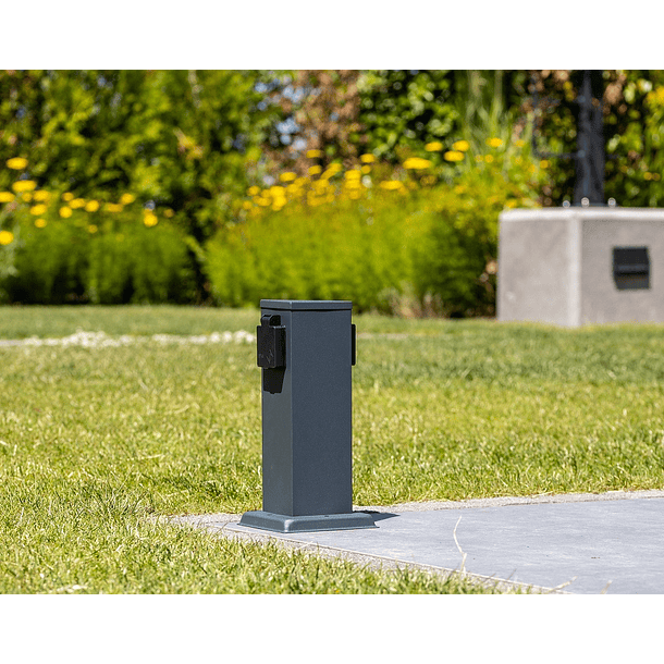 Coluna Exterior c/ 2 Tomadas Schucko 250V/16A (IP44) 4