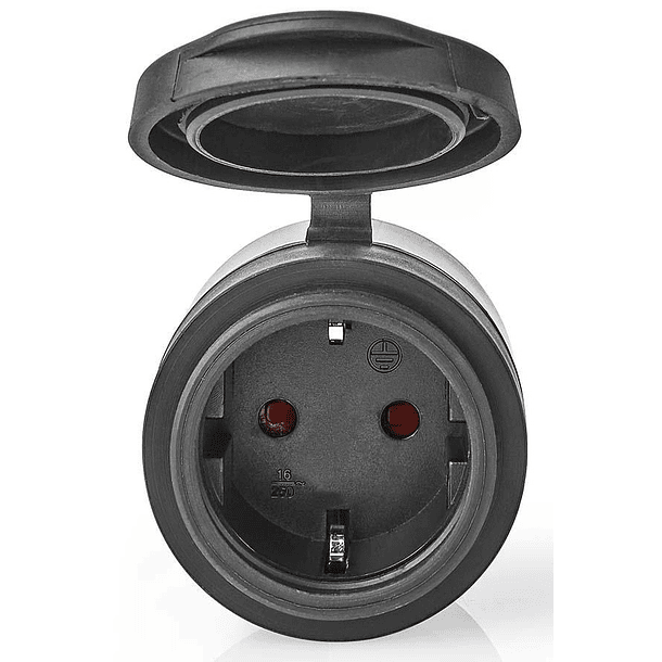 Tomada Eléctrica Exterior (IP44) Inteligente Smartlife Wi-Fi 16A - NEDIS 3