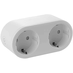 Tomada Inteligente Dupla Wi-Fi 220V - DENVER
