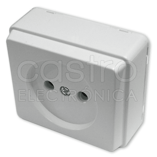 Tomada Exterior Quadrada 16A 250V - EFAPEL 