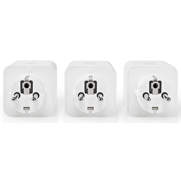 Pack 3x Tomadas Inteligentes Wi-Fi 3680W SmartLife - NEDIS 4