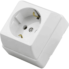 Tomada 2P+T SCHUKO 16A 250V Série 3700 - EFAPEL