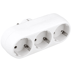 Tomada Tripla t/ Shuck 16A 250V