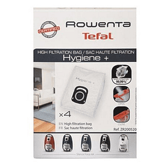 Pack 4x Sacos ZR-200520 p/ Aspirador - ROWENTA