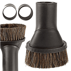 Escova Universal com Pêlo Natural (Ø30/32/35mm) p/ Aspirador - NEDIS