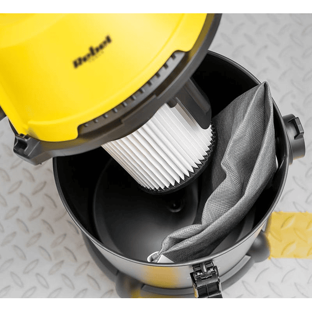 Aspirador Industrial WET & DRY 1400W - REBEL RB-1065 3