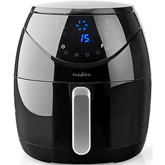 Fritadeira a Ar Quente XL 4,6L 1500W (Preto) - NEDIS
