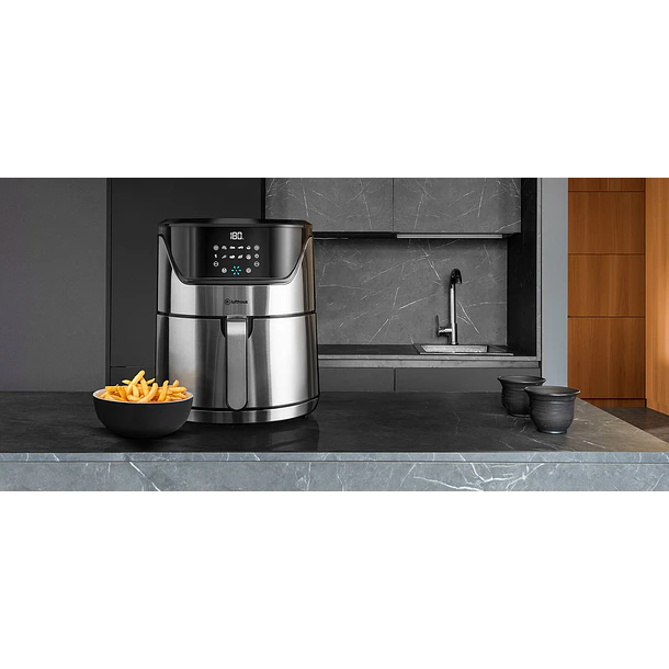 Fritadeira Eléctrica a Ar LH Crisp 1800W 6L - LUFTHOUS 3