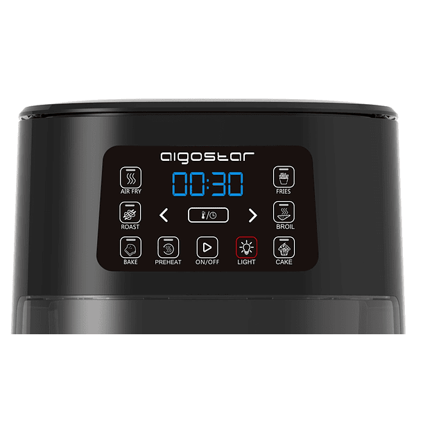 Fritadeira Eléctrica s/ Óleo c/ Janela 1600W 4L (Preto) 4