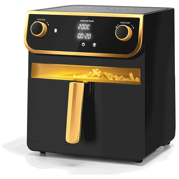 Fritadeira Eléctrica s/ Óleo 1700W 8L (Preto) 1