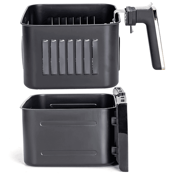 Fritadeira Eléctrica s/ Óleo 1700W 8L (Preto) 4
